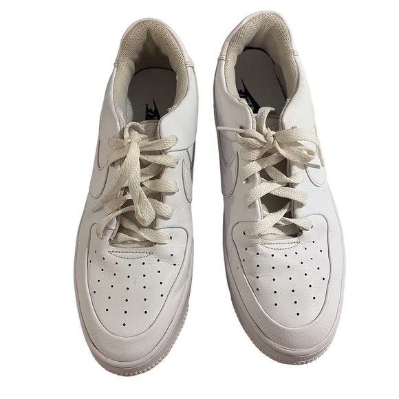 Nike Air Force 1 Sage Low Top White Size 10 Sneaker Lifestyle AR5339 - Picture 4 of 11